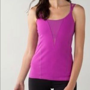 Lululemon Exquisite Tank in Ultra Violet Sz6